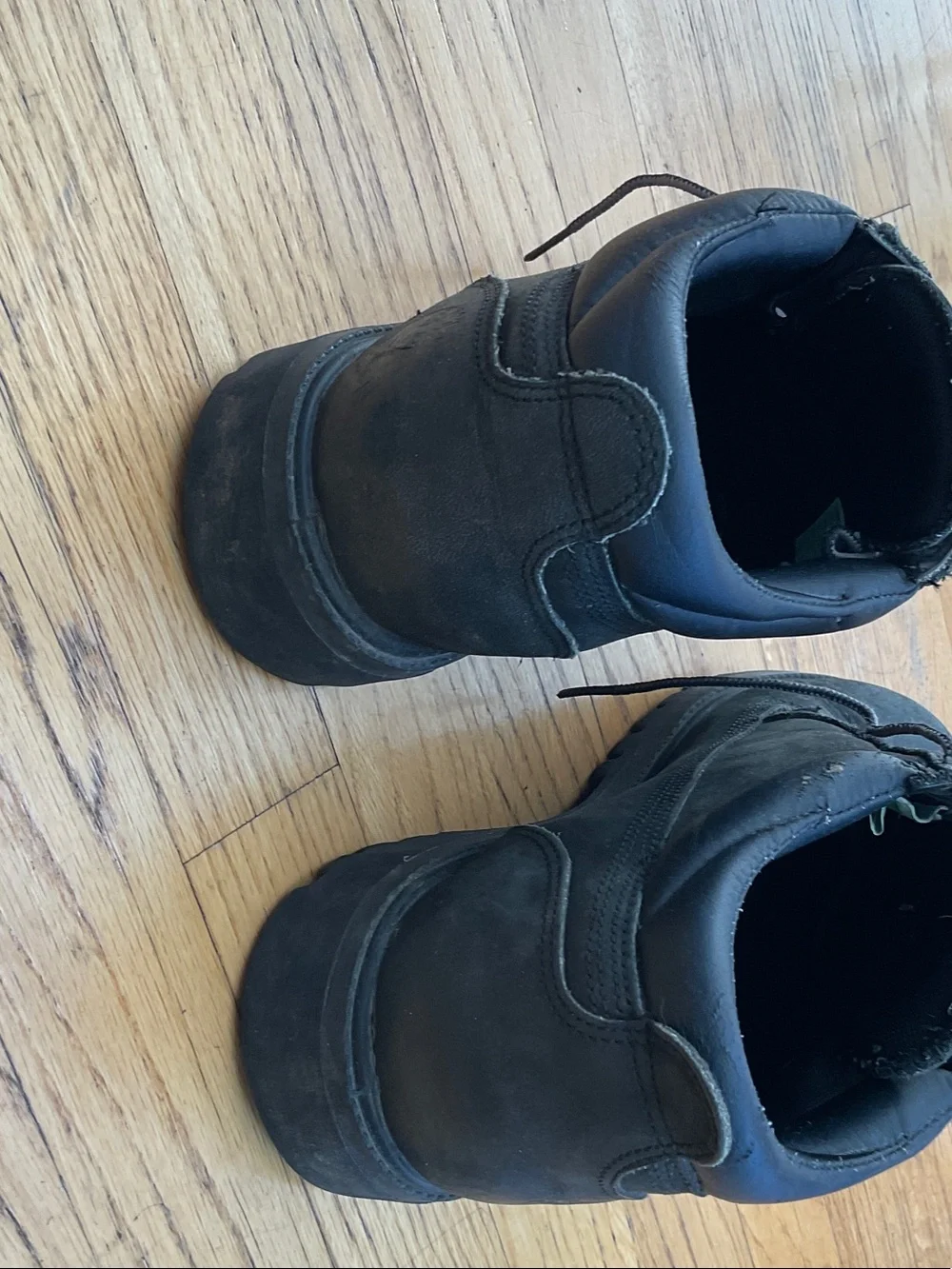 Timberland Black Lace-Up Waterproof Work Boots